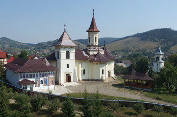 Fototapeta na wymiar Rumunia, Bukowina - malowany klasztor Humor