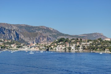 Fototapeta na wymiar Villefranche-sur-mer, côte d'Azur