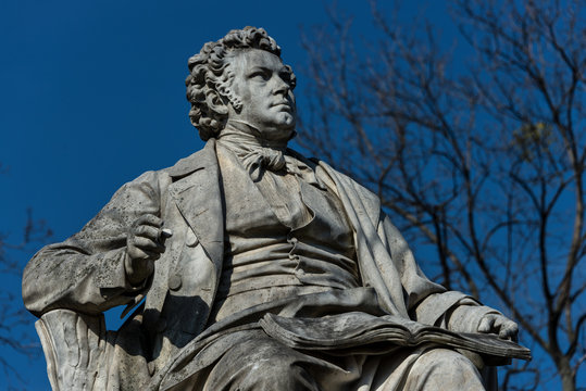 Schubert-Denkmal Stadtpark Wien