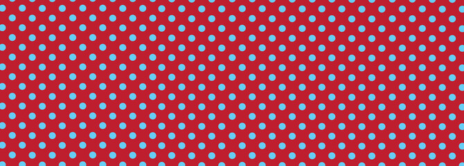 Red and Blue Polka Dot Background © JJAVA