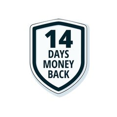 14 Days Money Back Shield illustration