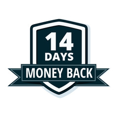 14 Days Money Back Shield illustration