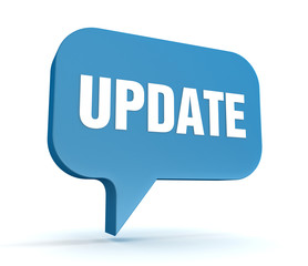 update concept 3d illustration