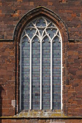 Fototapeta na wymiar Gotisches Fenster in Scherpenheuvel-Zichem