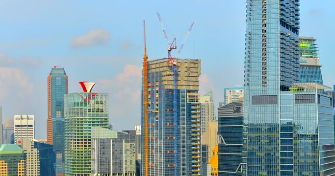 Timelapse of  Singapore city skyline, Singapore 4k  Time lapse Movie