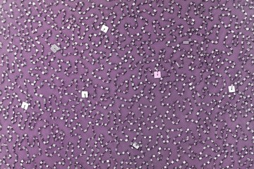 Background - texture festive designer fabric embroidered sequins, beads
