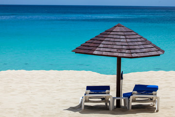 Beach view with ocean