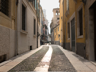 Fototapeta premium Street of the old city