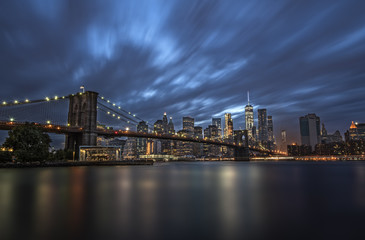 Fototapeta na wymiar Brooklyn Bridge Manhattan 