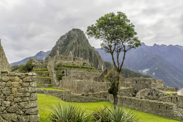 Landscape around Machu Picchu, Peru