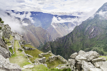 Landscape around Machu Picchu, Peru