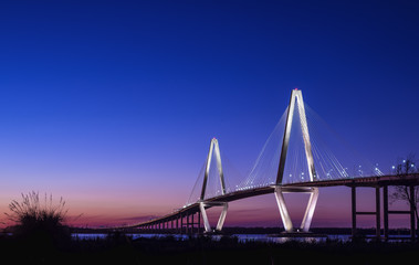 Fototapeta na wymiar Charleston Bridge