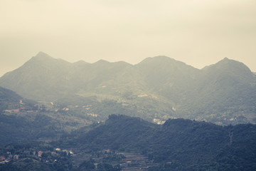 Beautiful mountain landscape