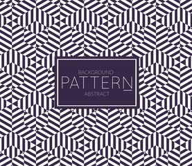 Dark blue on white Abstract geometric vector pattern