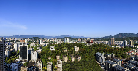 Fototapeta na wymiar China Fuzhou Cityscape