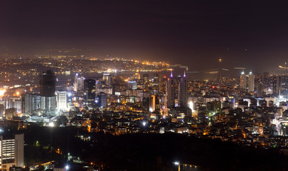 Fototapeta na wymiar Istanbul by night