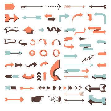 Huge Vector Arrow Set