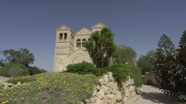 Church of the Transfiguration and its garden