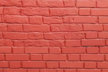 Red brick wall background