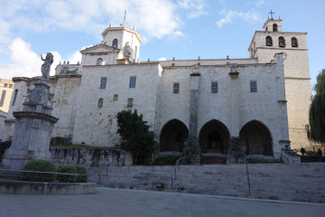 Santander cathedral at daylight