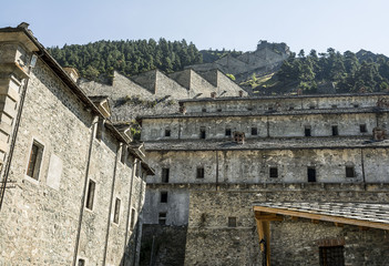 Obraz premium Fenestrelle Fort in Piedmont, Italy