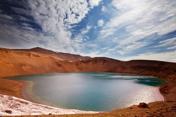 Fototapeta na wymiar Lake in Iceland