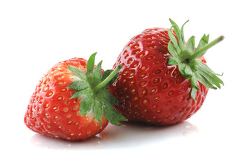 strawberry isolated on white background