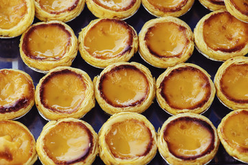egg tart sweet food