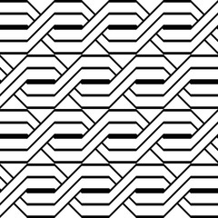 Design seamless monochrome zigzag pattern