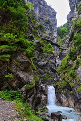 Fototapeta premium Austrian Alps-the pass Galitzenklamm