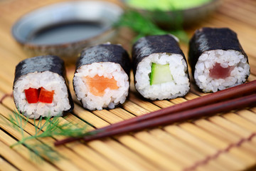 Sushi Stäbchen Sushi