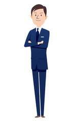 ビジネスマン_腕組み