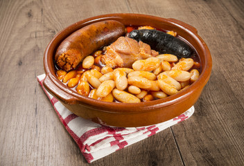Plato típico asturiano, Fabada