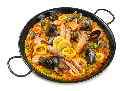 Paella, gastronomía española
