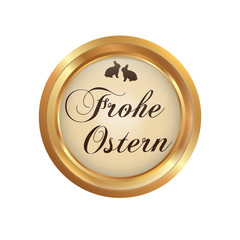 Frohe Ostern Button Motive 2