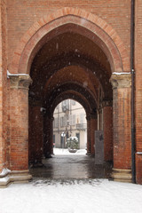 Il portico della cattedrale