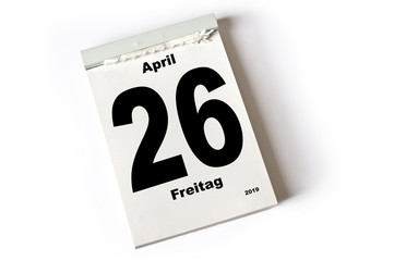 26. April 2019