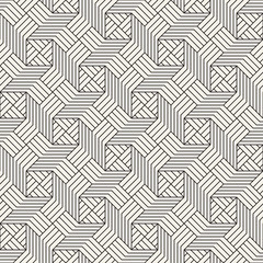 Vector seamless pattern. Modern stylish abstract texture. Repeating geometric tiles