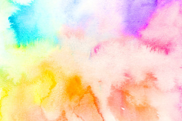 Abstract watercolor painting textured