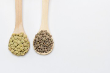 Lentejas pardinas y castellanas