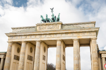Obraz premium Brandenburg Gate in Berlin, Germany