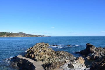 Fototapeta na wymiar Collioure, Banyuls sur mer