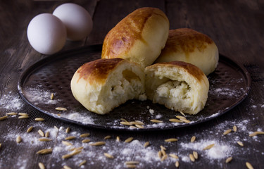 Patties with cottage cheese