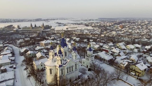 Russian Orthodox church in Kamyanets, Ukraine