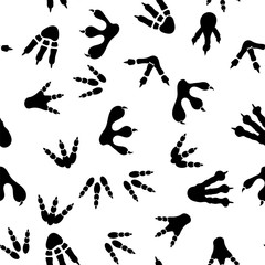 Set of Different Prints. Seamless Pattern