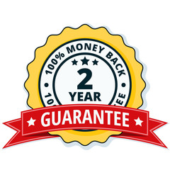 2 year money back guarantee