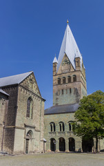 Dom church on the central square of Soest