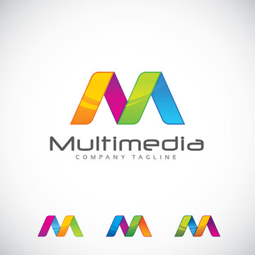 An attractive Letter M vector logo symbol. 