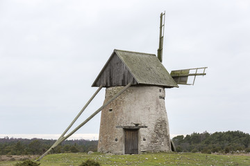 Windmill on Gotland, Sweden
