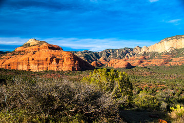 A red rock butte near Sedona